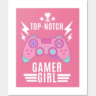 Top Notch Gamer Girl Posters and Art